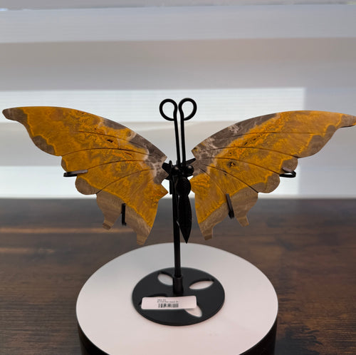 Bumblebee Jasper Butterfly Wings – $65