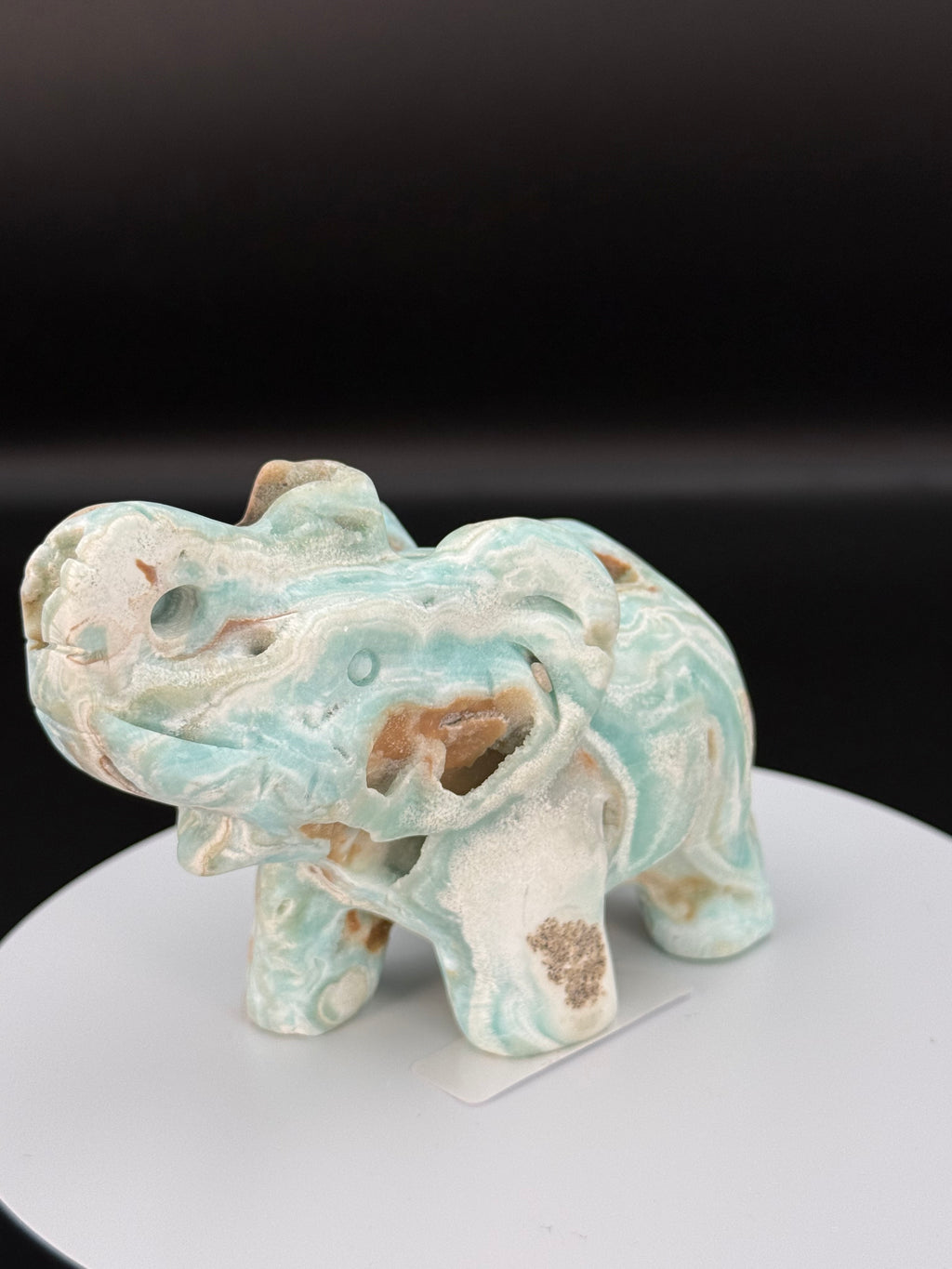 🐘 Hemimorphite Elephant – $50