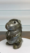 🦖 Adorable Labradorite Dinosaur – $65