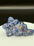 🐸 Cute Sodalite Frog – $25