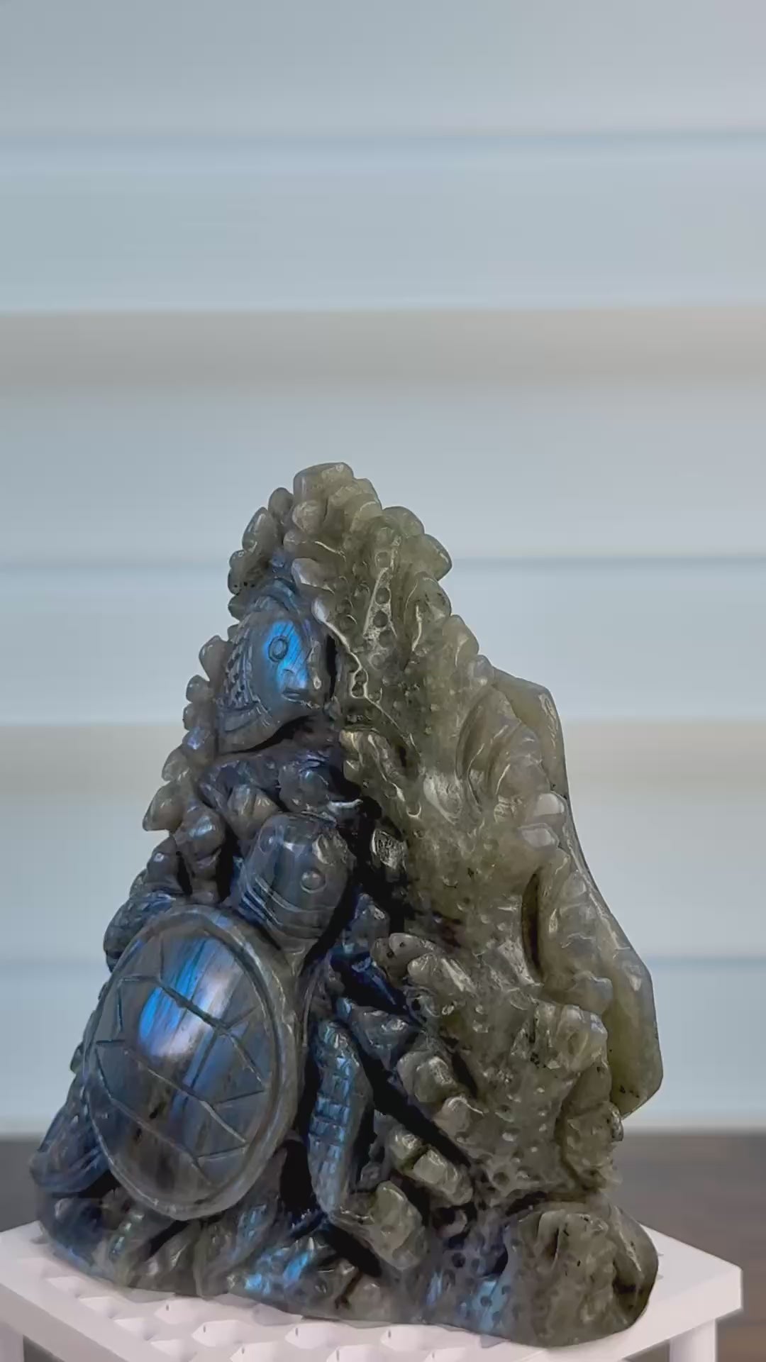 Labradorite Turtle/Fish Sea Life – $85