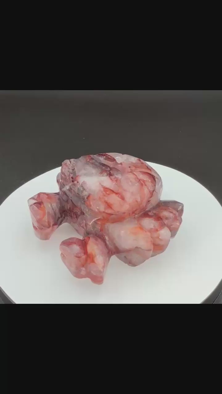🦀🔥 Fire Quartz Crab – $50 🔥🦀