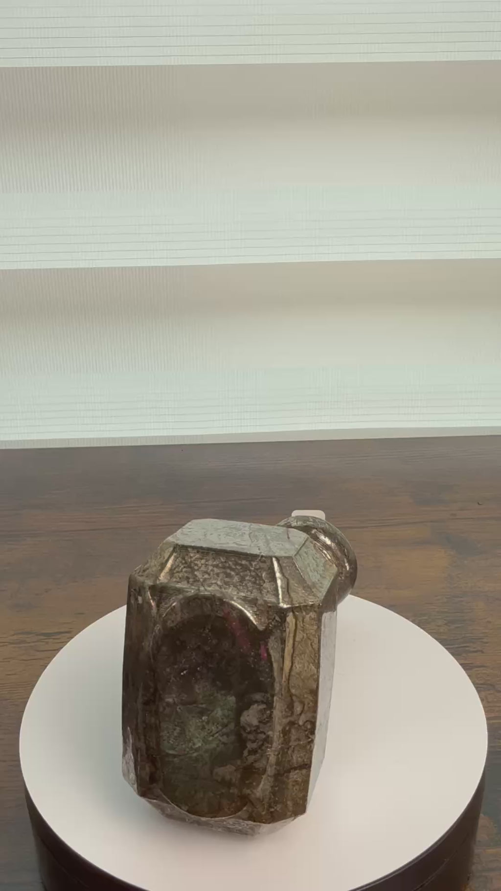 🔨 Unique Heavy Pyrite Hammer – $65