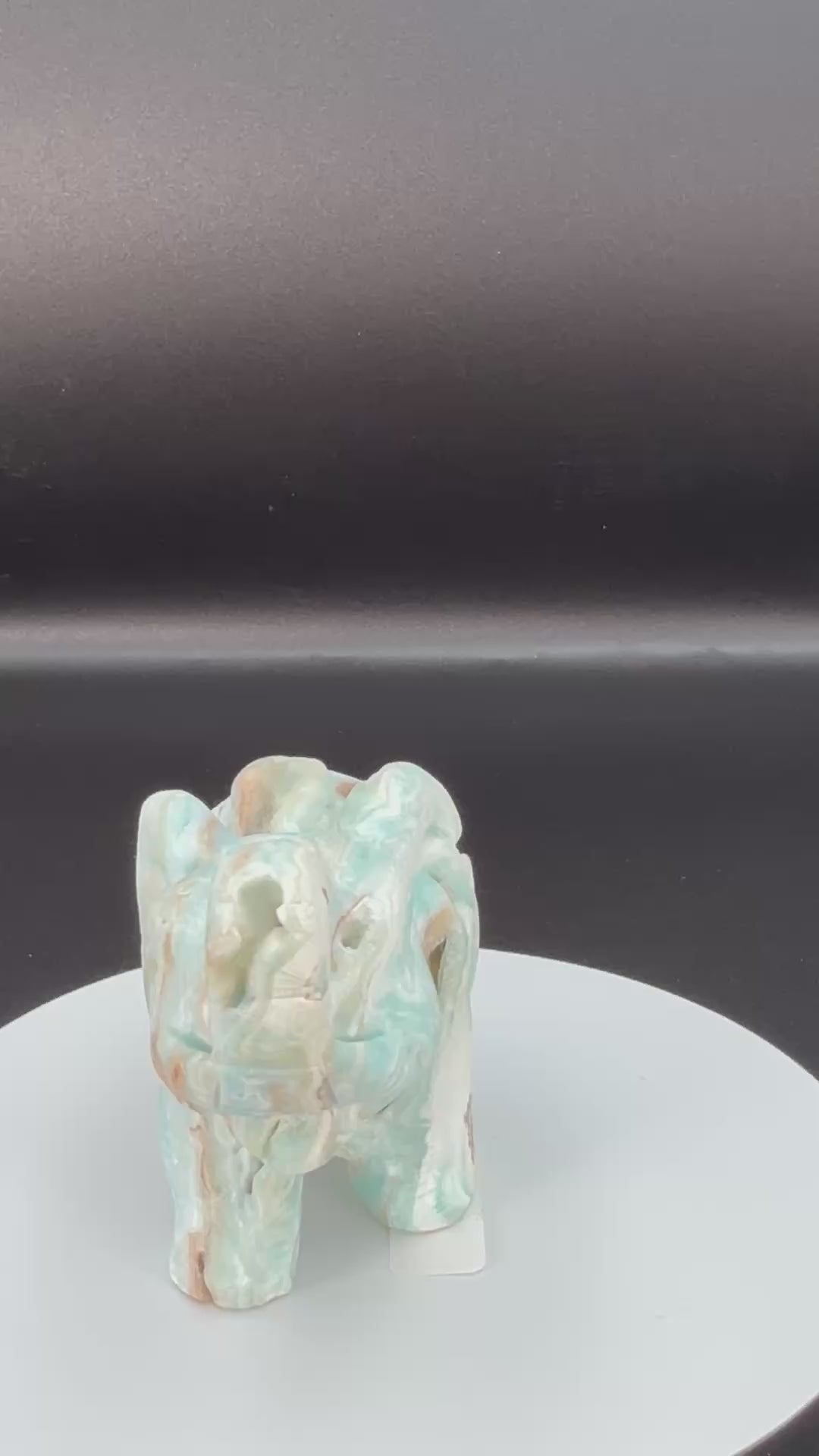 🐘 Hemimorphite Elephant – $50