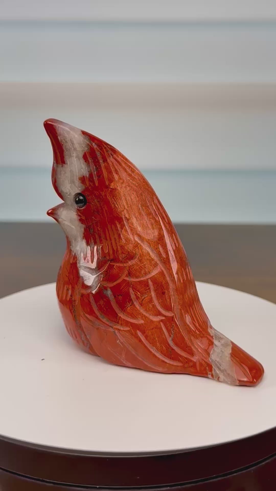 Red Jasper Cardinal-$40