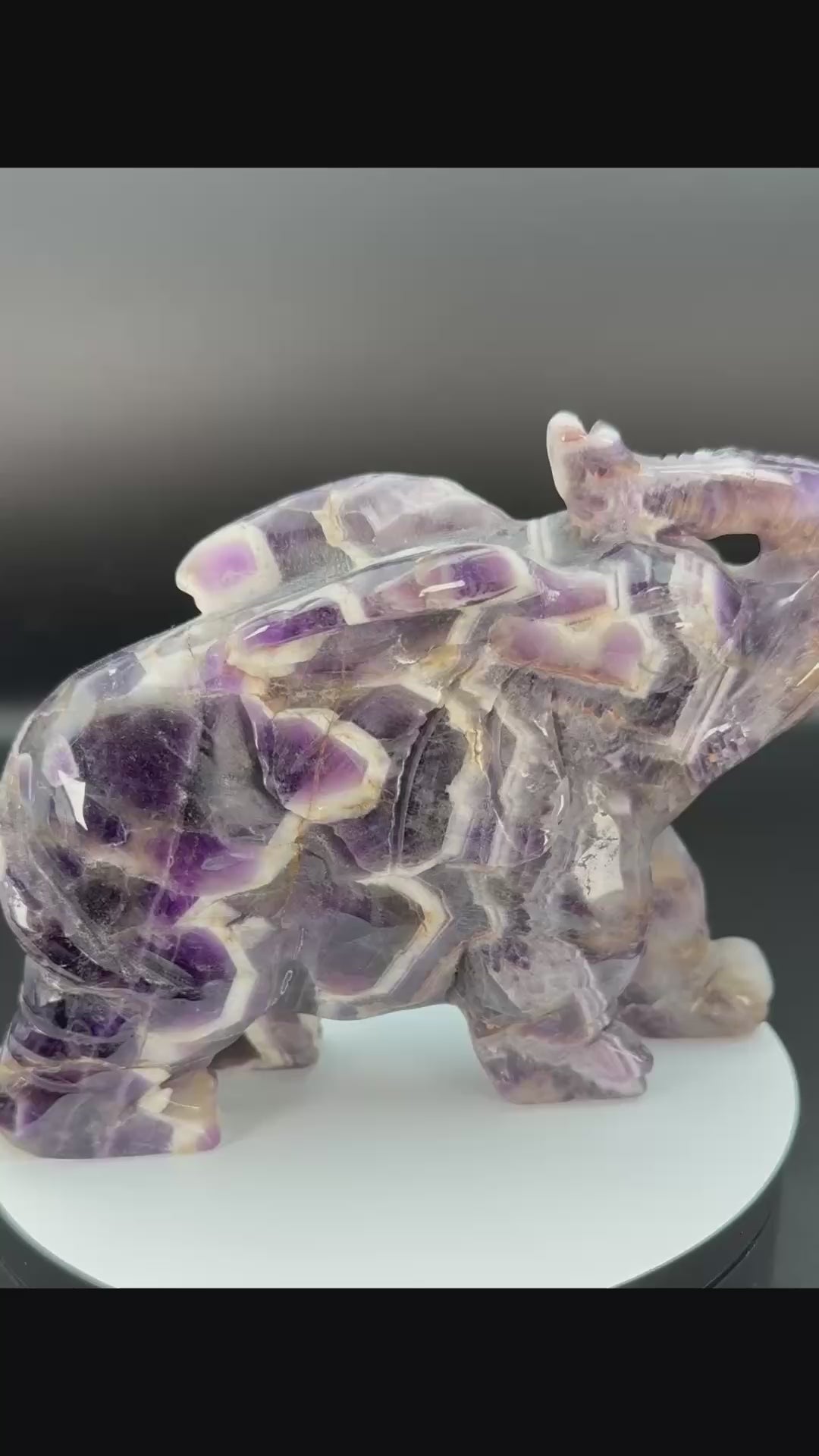 🐘 Dream Amethyst Elephant – $70
